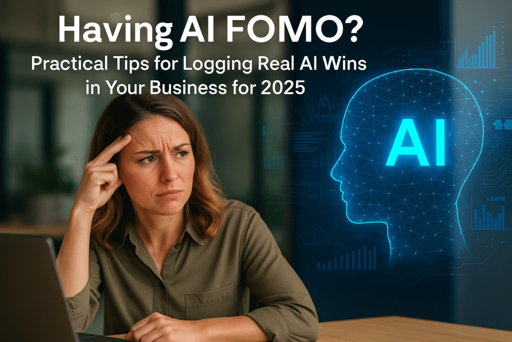 Having AI FOMO? Practical Tips for Logging Real AI Wins in Your Business for 2025